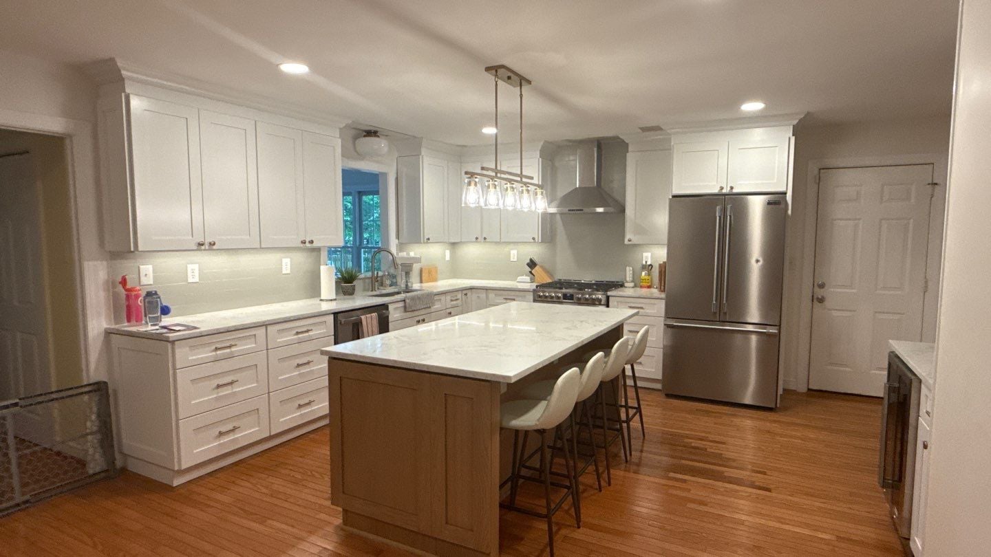 Kitchen renovation completed in Richmond VA by Precise Home Improvements